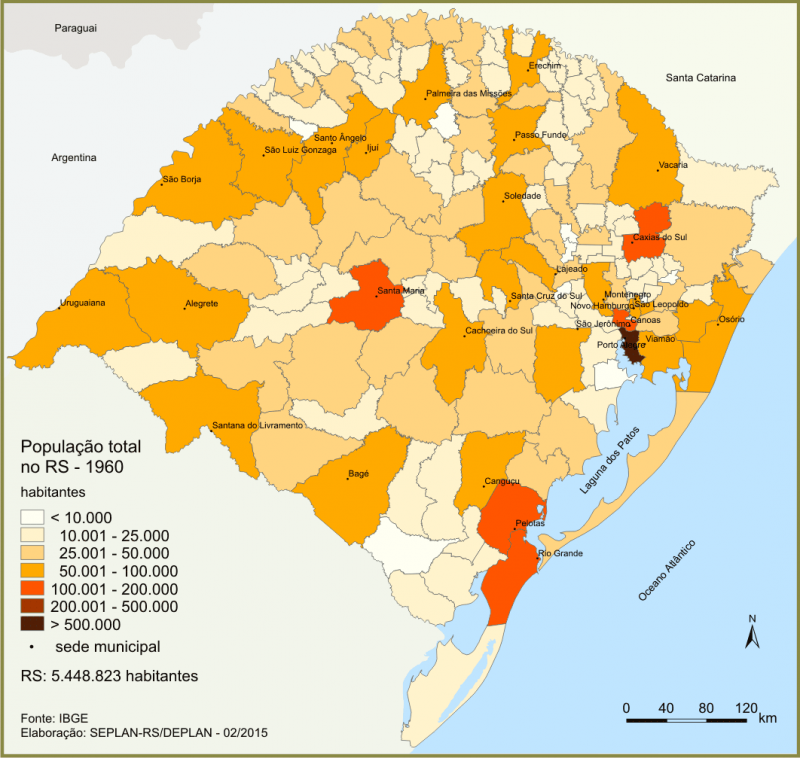 Demografia 1872 A 1980 Atlas Socioeconomico Do Rio Grande Do Sul