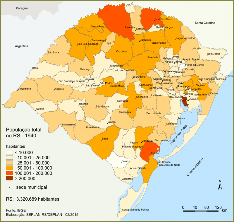 Demografia 1872 A 1980 Atlas Socioeconomico Do Rio Grande Do Sul