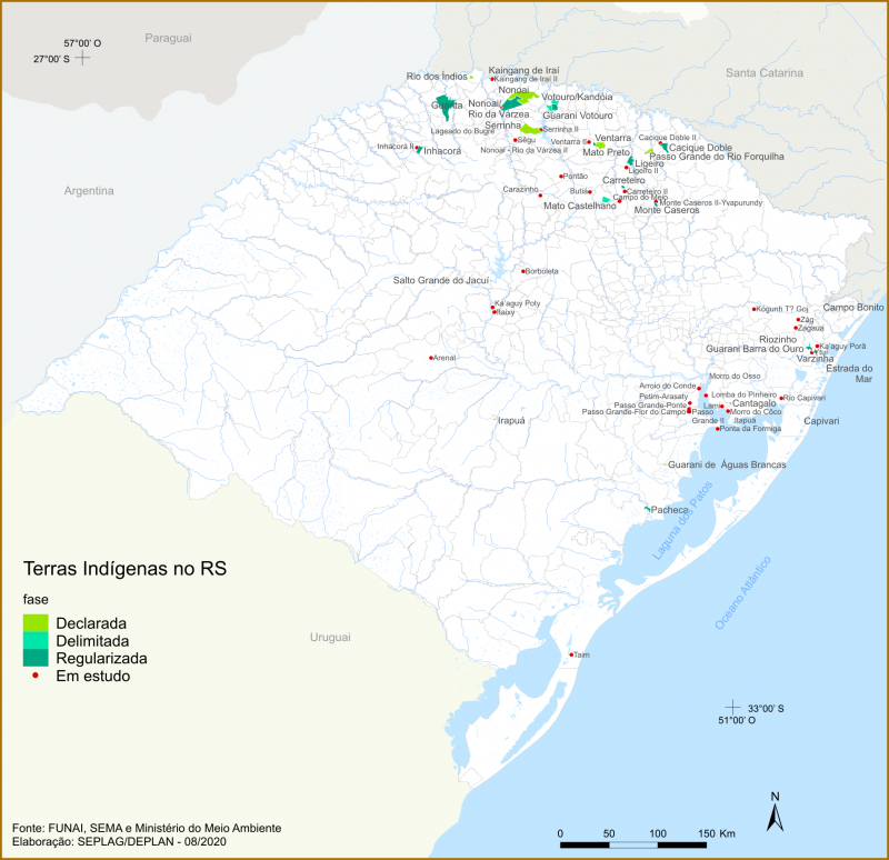 Terras Indigenas Atlas Socioeconomico Do Rio Grande Do Sul